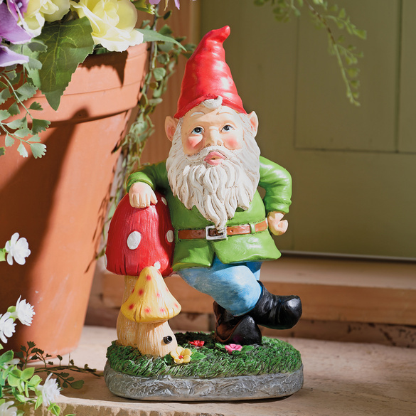 Bewegungsmelder Gartenzwerg