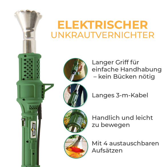 Elektrischer Unkrautvernichter 2000W