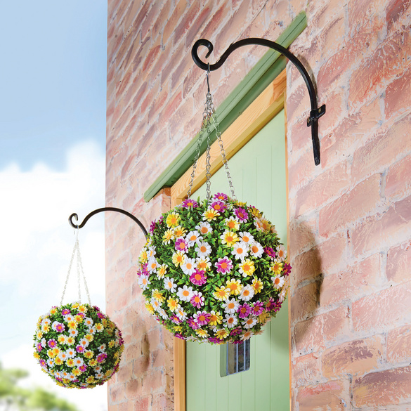 Künstliche Gänseblümchenkugel