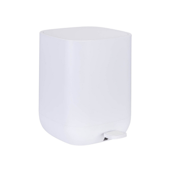 Treteimer „Davos“, 6,5 L, weiß, Easy-Close WENKO