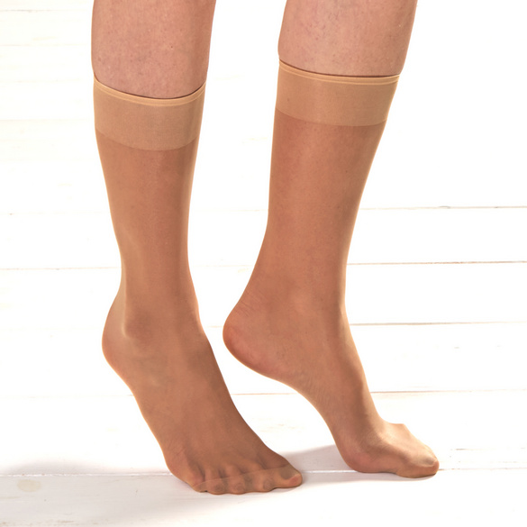 Nylon-Söckchen 15 DEN 6er-Set