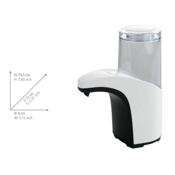 Sensor-Seifenspender „Butler“, 300 ml, weiß WENKO