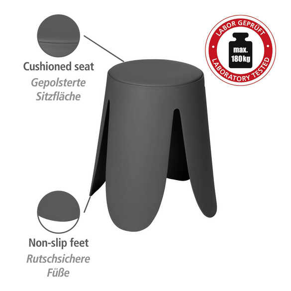Badhocker Comiso Anthrazit matt WENKO