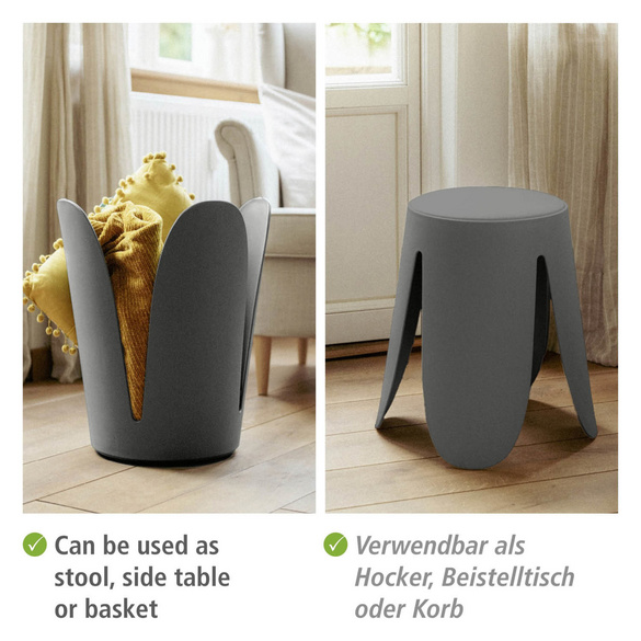 Badhocker Comiso Anthrazit matt WENKO