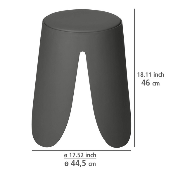 Badhocker Comiso Anthrazit matt WENKO