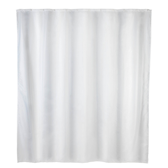 Duschvorhang Anti-Schimmel „Uni White“ WENKO