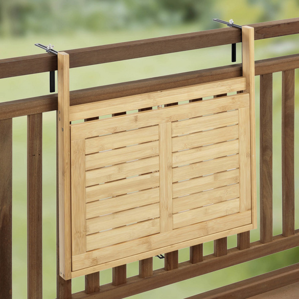 Balkon-Klapptisch Bambus Waikiki WENKO