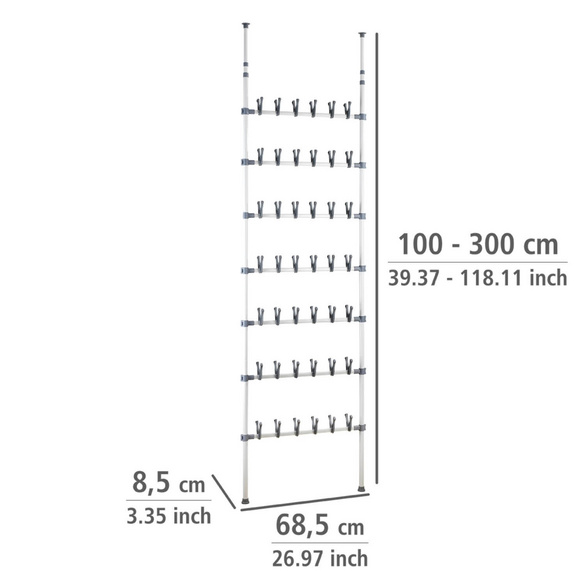 Teleskop-Schuhregal Atlas WENKO