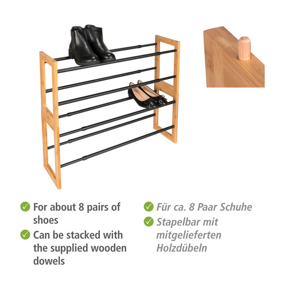 Schuhregal Ecori WENKO