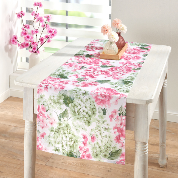 Tischläufer "Blumen" 40 x 140 cm