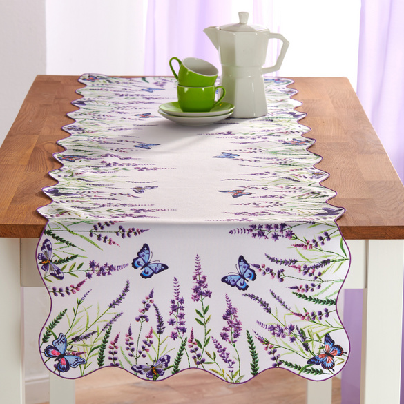 Tischläufer "Schmetterlinge" 40 x 140 cm