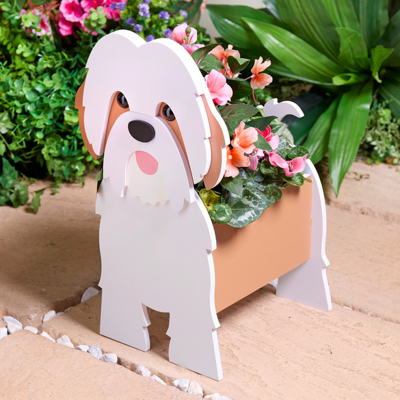 Shih-Tzu-Blumentopf