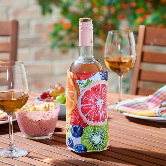 Fruchtdekor-Weinkühler