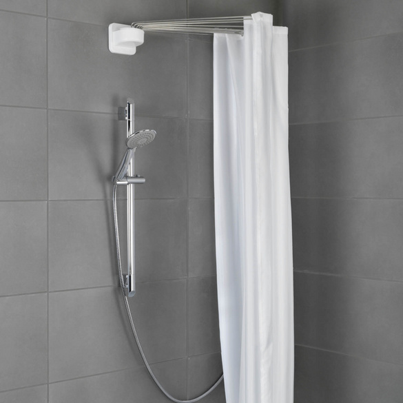 Duschschirm mit 12 Armen für Duschvorhänge WENKO