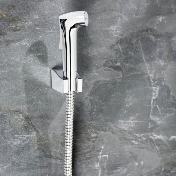 Bidet-Set „Watersaving“ inkl. Handbrause & Wandhalterung WENKO