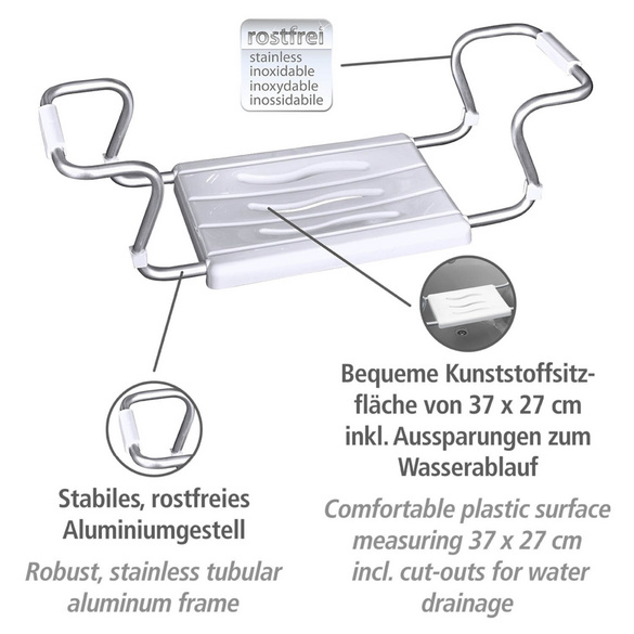 Badewannensitz „Secura“ Weiß WENKO