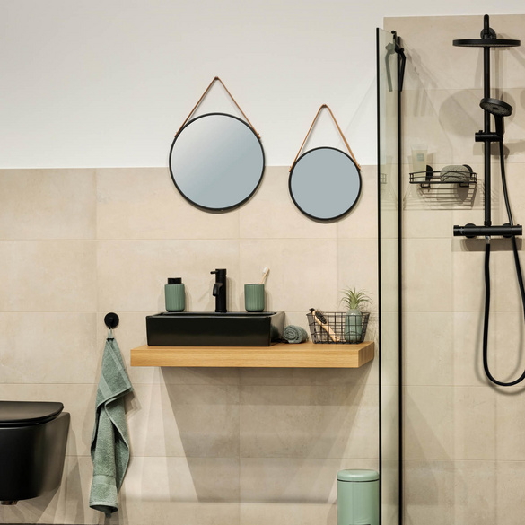 Wandspiegel „Borrone“ rund 40 cm WENKO