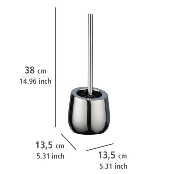 WC-Garnitur „Badi“ Chrom Keramik WENKO