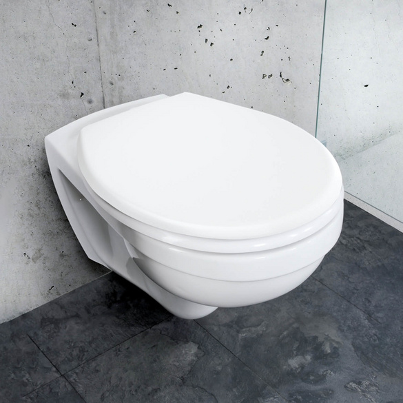 WC-Sitz „Rieti“ Duroplast Weiß WENKO