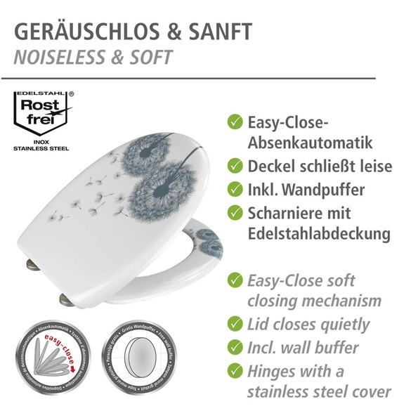 Premium WC-Sitz „Astera“ Duroplast WENKO