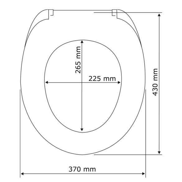 WC-Sitz „Buche Natur“ WENKO