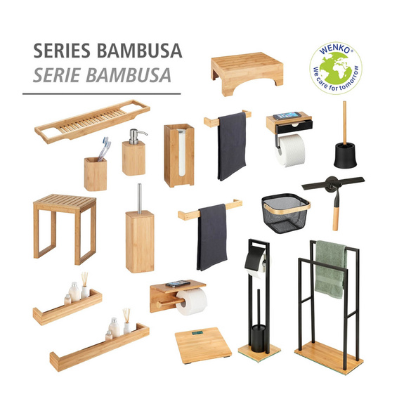 Personenwaage „Bambusa“ aus Bambus digital WENKO