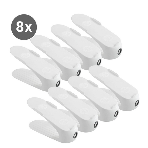 Schuhhalter Weiß 8er Set WENKO