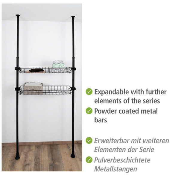 Hauptstange Herkules Schwarz WENKO