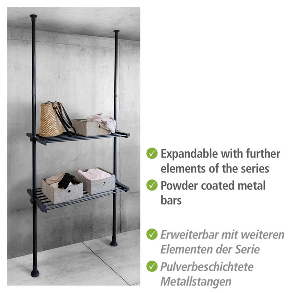 Regalboden Herkules Schwarz WENKO