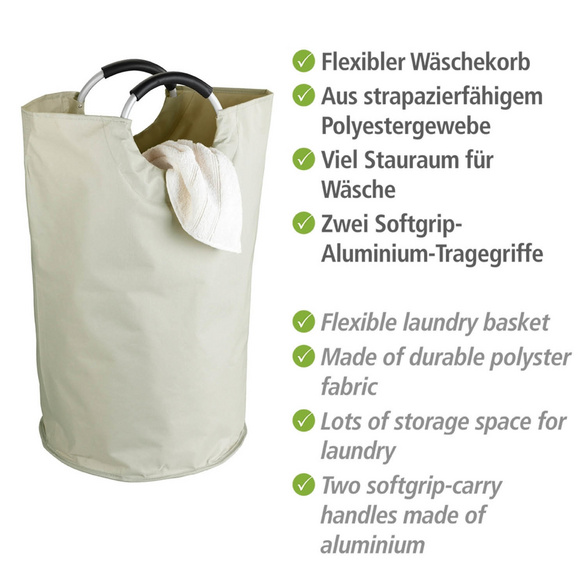 Wäschesammler Jumbo 69 l Stone WENKO