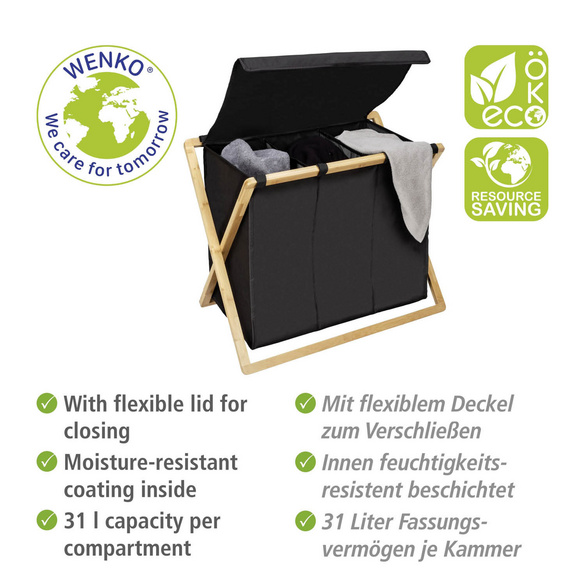 Wäschesammler Trio Ecori WENKO