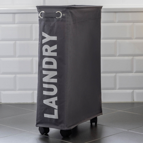 Wäschesammler Corno 43 l Grau WENKO