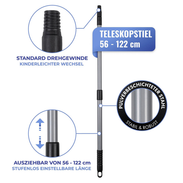 Rollsammler mit Teleskopstiel MAXIMEX
