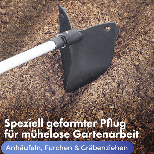 Gartenpflug mit Teleskopstiel MAXIMEX