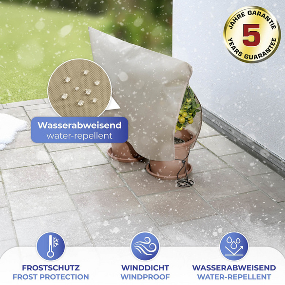 Pflanzenschutz-Vlies 3er Pack 80×60 cm MAXIMEX