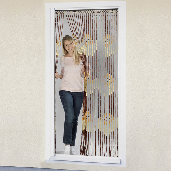 Bambusvorhang Holzperlen MAXIMEX