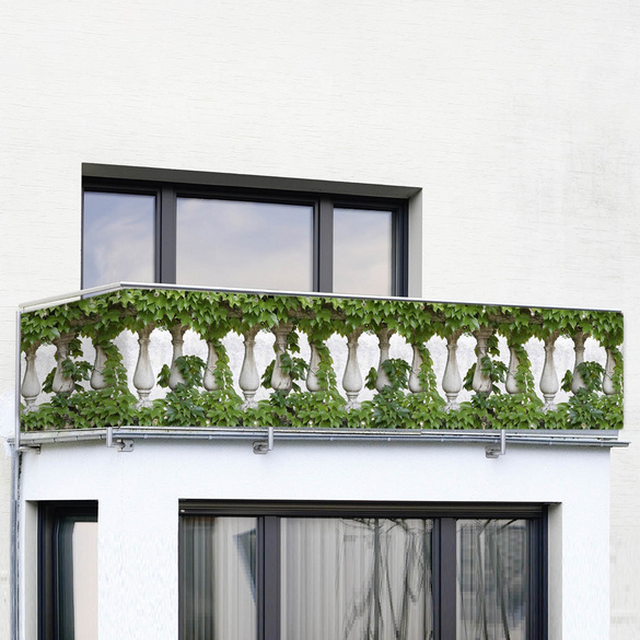 Balkon-Sichtschutz Efeu 5 m MAXIMEX