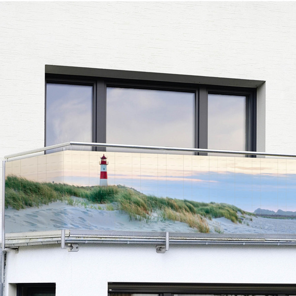 Balkon-Sichtschutz Nordseeküste MAXIMEX