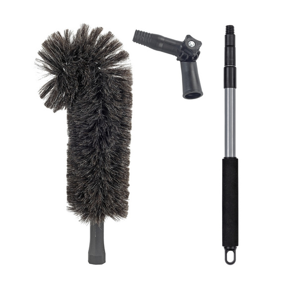 Ziegenhaar-Staubbesen mit Teleskopstiel MAXIMEX