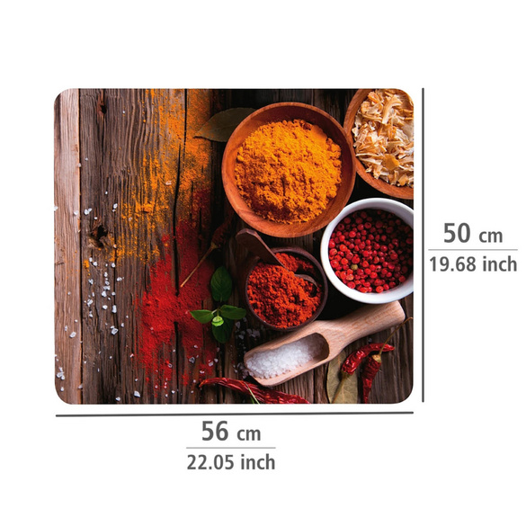 Herdabdeckplatte Motivplatte Gewürze WENKO