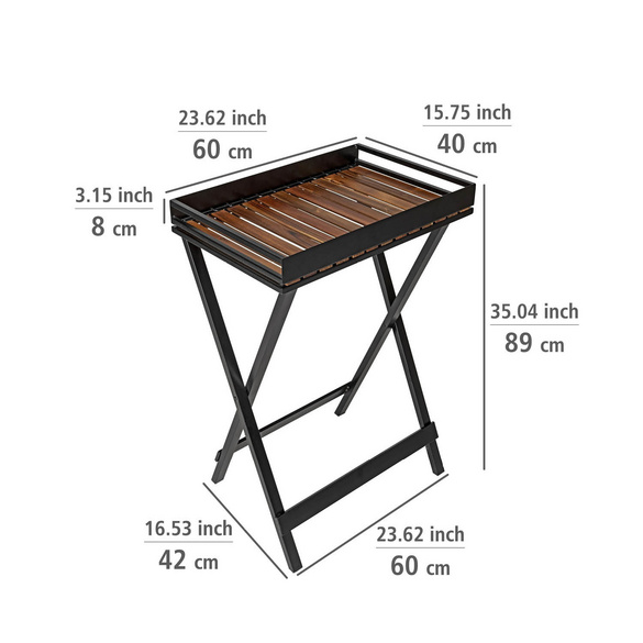 Beistelltisch mit Tablett Taba WENKO