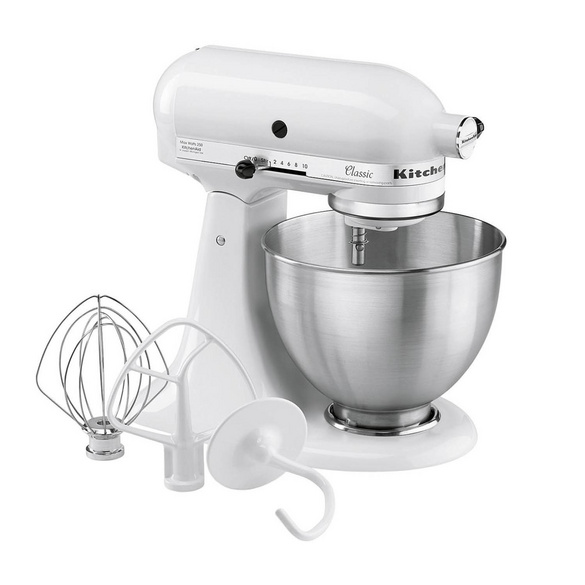Küchenmaschine 5K45SSE weiß KitchenAid