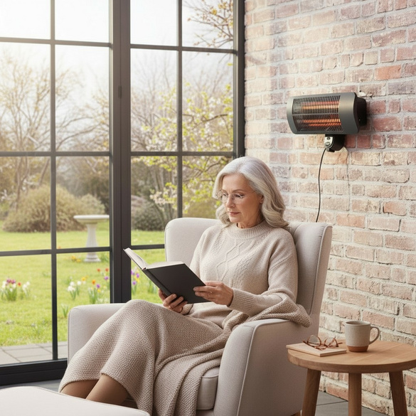 Terrassenheizung mit 3 Heizstufen für außen