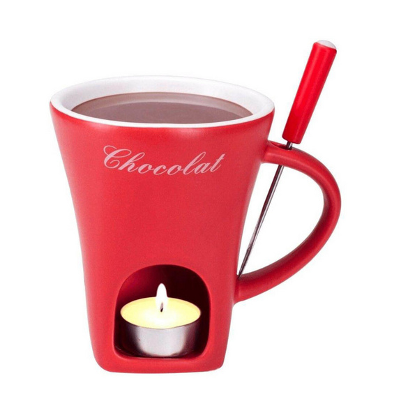 Schokoladenfondue-Set „Chocolat“ 3-teilig NOUVEL