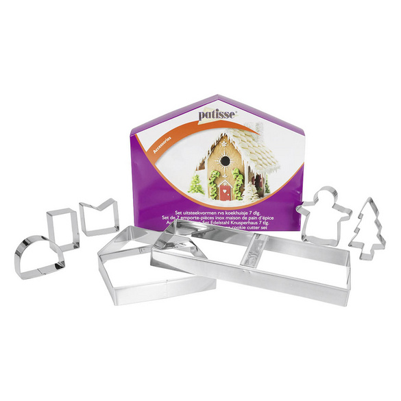 Ausstechformen-Set Knusperhaus 7-teilig PATISSE