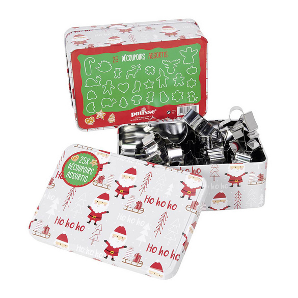 Ausstechformen-Set Weihnachten 25-teilig PATISSE