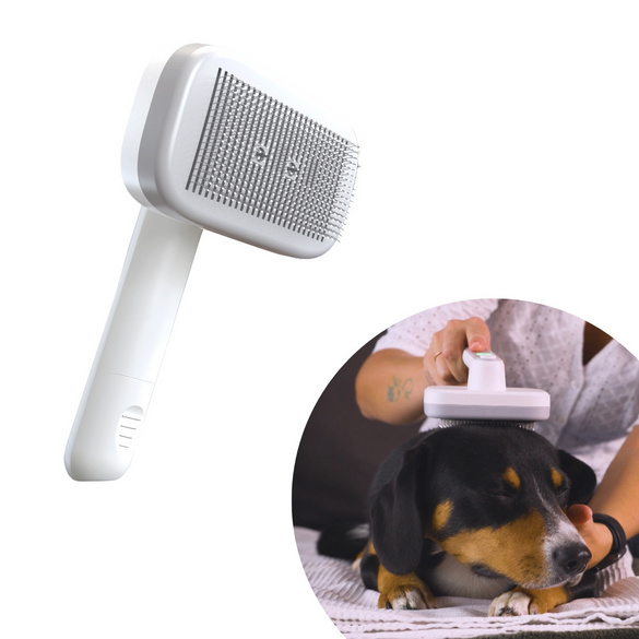 Tierhaarbürste mit Ionenfunktion Ion Brush PiddiPet Mediashop