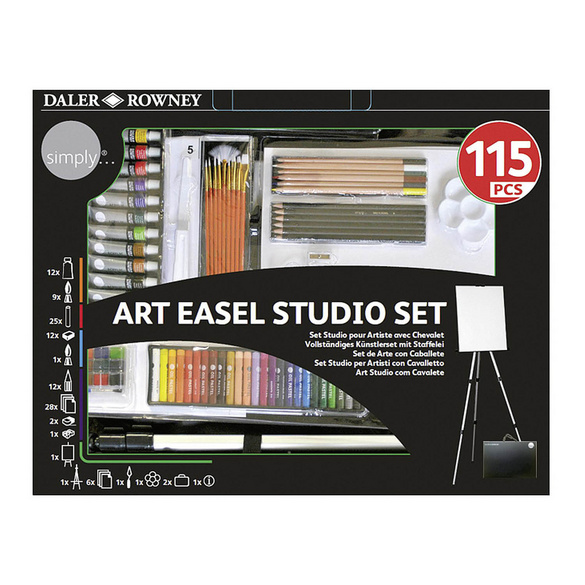 Künstlermal-Set „Simply“ 115-teilig LYRA