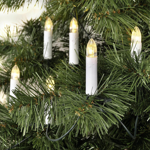 Lichterkette mit 20 LED Kerzen HI
