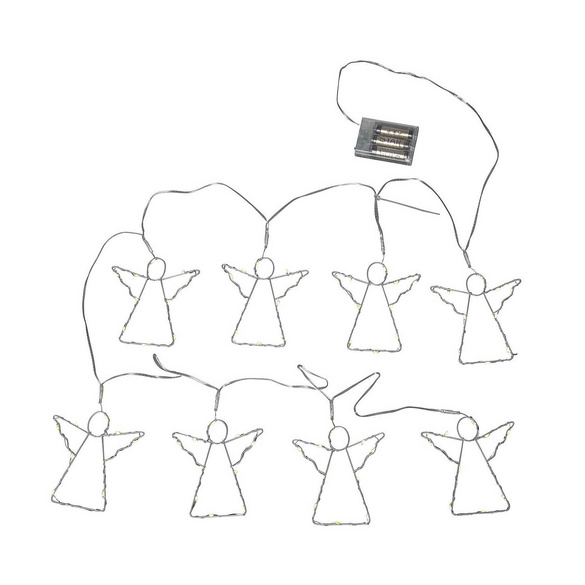 LED-Draht-Lichterkette Angela 80 LED STAR TRADING